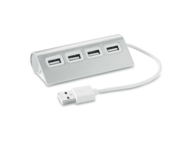 ALUHUB - USB hub 4 poorten